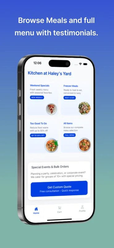 Kitchen at Haley's Yard screen 2